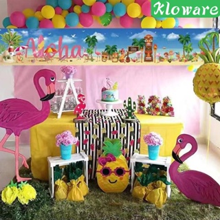 [Kloware] ธงแบนเนอร์ สไตล์ฮาวาย ขนาด 50x300 ซม. สําหรับตกแต่งพื้นหลังถ่ายรูป