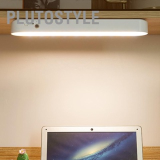 PLUTOSTYLE ไฟอ่านหนังสือในหอพัก USB LED Eyes Protection Touch Switch Cabinet Closet ไฟกลางคืนแบบชาร์จไฟได้