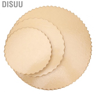 Disuu Cake Board  10Pcs Gold+Silver Base for Muffin Biscuit Strawberry Mousse