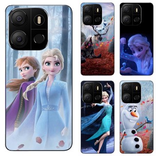 เคสโทรศัพท์มือถือแบบนิ่ม TPU ลายเอลซ่า สําหรับ Tecno Pop 7 BF6 Frozen II