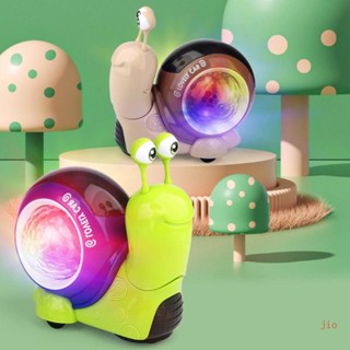 Jio โมเดลหอยทากเรืองแสง มีไฟ LED ของเล่นสําหรับเด็ก