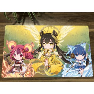 Yugioh Playmat Mikanko Kagura TCG CCG แผ่นรองเมาส์ สําหรับเล่นเกม