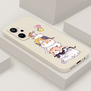 เคสโทรศัพท์มือถือนิ่ม ลายการ์ตูนแมว TPA สําหรับ Realme C11 C12 C15 C20 C20A C25 C25S 10 PRO Plus 9i 8i 7i 8 7 6 5 PRO 5G C25Y C21Y C17 5i 5S 6i C2 XT GT Narzo 50i 50A V13 เคส