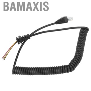 Bamaxis Spring Line  Mic Cables Cord Wire FT‑817ND for Yaesu FT‑450 FT‑817 FT‑900