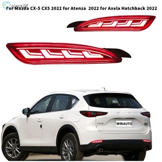 ไฟเลี้ยว LED ติดกันชนหลัง สําหรับ Mazda CX-5 CX5 Atenza Axela Hatchback 2022 1 คู่