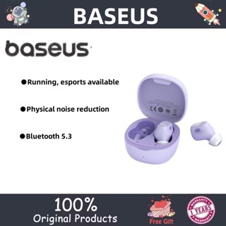 Baseus WM01 หูฟังบลูทูธไร้สาย ขนาดเล็ก สําหรับเล่นกีฬา วิ่ง ฟัง