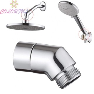 【COLORFUL】Shower Head Elbow For Hand Showers Shower Arm Elbow Wall-mounted Adapter