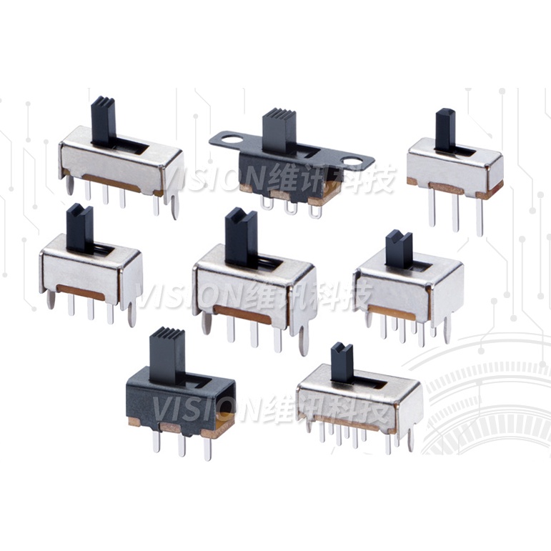 สวิตช์สลับเท้าตรง SS12D00 12D07 12F44 13D07 22D07 23D07 สองขาตั้ง