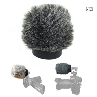 Nex กระจกหน้าไมโครโฟน ขนเฟอร์เทียม สําหรับ Rode Videomic Go II
