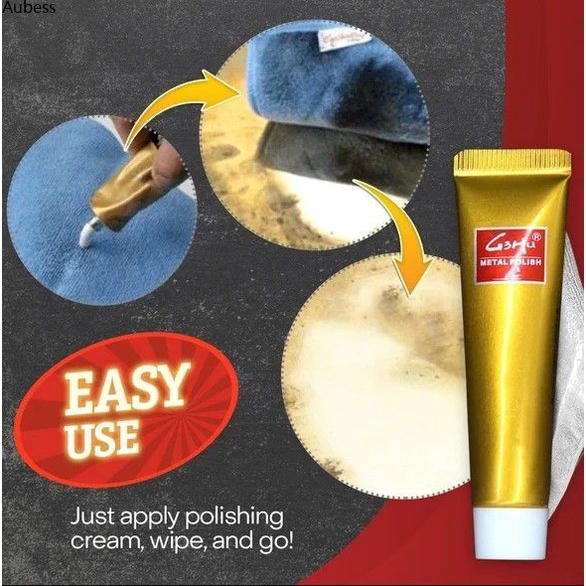 Metal Abrasive Polish Cleaning Cream Multipurpose Ultimate Metal