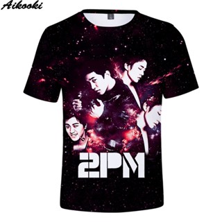 ขายดี เสื้อยืดกันหนาว พิมพ์ลายนักร้อง 2Pm สไตล์ฮาราจูกุ 2022