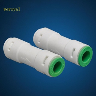 Weroyal ข้อต่อวาล์วทางเดียว เชื่อมต่อเร็ว 3 8 นิ้ว สําหรับ Valve Reverse Osmosis RO