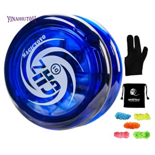 Magicyoyo โยโย่ตอบสนอง D1 GHZ โยโย่ลูปมืออาชีพ สําหรับเด็กผู้เริ่มต้น พร้อมสายโยโย่ ถุงมือ และกระเป๋าโยโย่