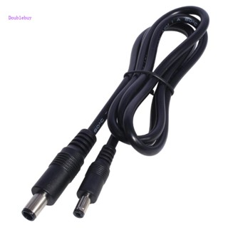 Doublebuy สายต่อขยายอะแดปเตอร์ DC 5 5x2 5 มม. ตัวผู้ เป็น 7 4x5 0 มม. ตัวผู้