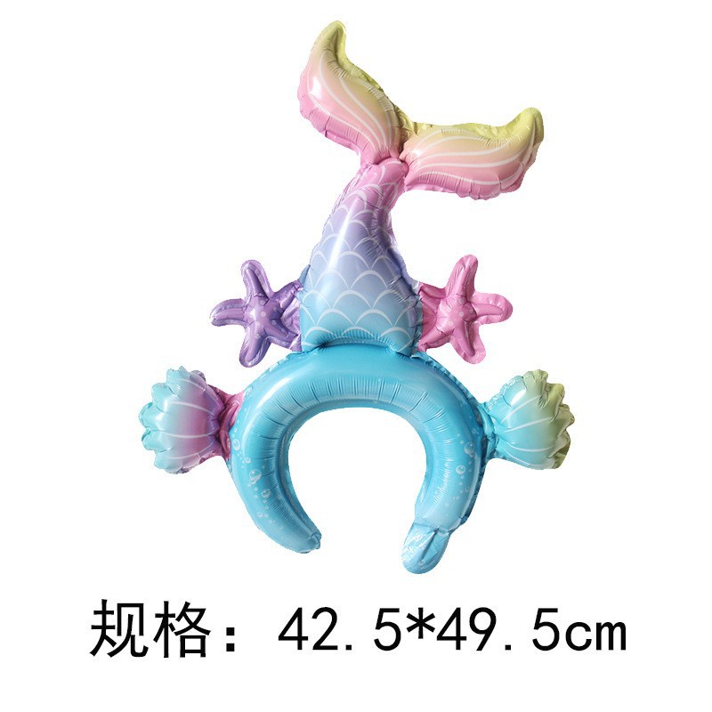 ลูกโป่งฟิล์มอลูมิเนียม รูปหูกระต่าย ฉลาม ขนาดใหญ่ สําหรับเด็ก - รูปที่ 6