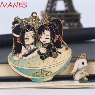 IVANES ที่คั่นหนังสือ เครื่องเขียน ลาย Wei Wuxian Lan Wangji สําหรับโรงเรียน