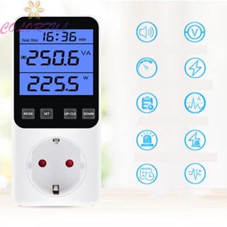【COLORFUL】Power Meter Socket Frequency: 50 HZ Size:148 X 39 X 75 MM Voltage: 230 V