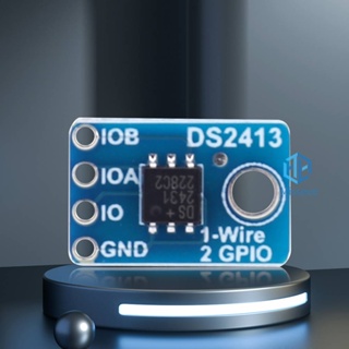 Ds2413 ชิปโมดูลควบคุมสายเดี่ยว พร้อม Dual GPIO Two Controllable I/O Lines PIOA PIOB 8-bit Parallel