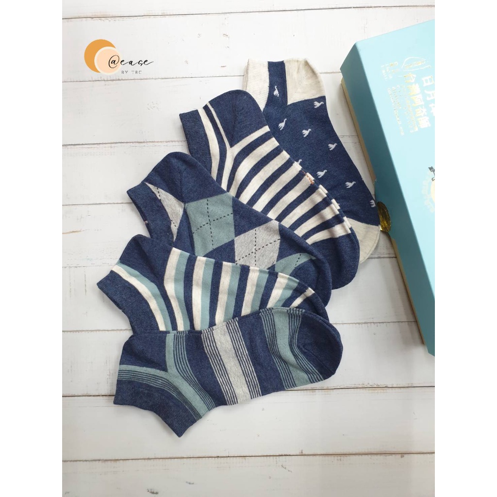 **พร้อมส่ง** ถุงเท้าข้อตาตุ่ม เซ็ทสุดคุ้ม เนื้อฝ้าย100% ใส่สบายไม่อับชื้น