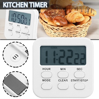 New LCD Digital Kitchen Cooking Timer Count-Down Up Clock Loud Alarm Magnetic