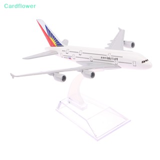 &lt;Cardflower&gt; โมเดลเครื่องบินจําลอง 1:400 A380 ขนาด 16/20 ซม. สําหรับเก็บสะสม ลดราคา