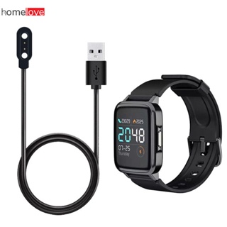 Xiaomi Haylou Solar Watch Bracelet Charger เหมาะสำหรับ Xiaomi Haylou Charger Usb Fast Charger Cable Cord Black Smartwatch Dock Charger Adapter homelove