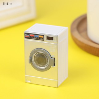 Thlittle โมเดลเครื่องซักผ้าจิ๋ว 1:12 สําหรับตกแต่งบ้านตุ๊กตา