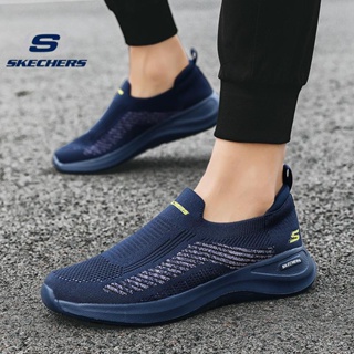 Skechers_ รองเท้ากีฬา รองเท้าบาสเก็ตบอล ผ้าตาข่าย ระบายอากาศ ขนาดใหญ่ สําหรับผู้ชาย