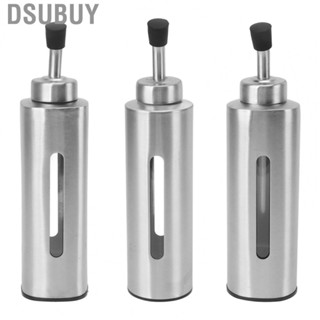 Dsubuy 220ml Oil Dispenser Bottle Stainless Steel Sauce Vinegar Container US