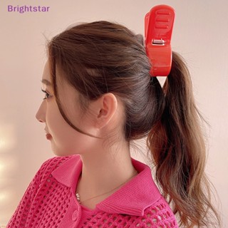 Brightstar กิ๊บติดผมหางม้า ลายฉลามน่ารัก สีแดง ของขวัญ สําหรับผู้ใหญ่ เด็ก