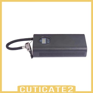 [Cuticate2] เครื่องเติมลมยางรถยนต์ไฟฟ้า ชิปแม่นยํา เติมลมเร็ว แบบพกพา สําหรับยางรถยนต์ รถจักรยานยนต์