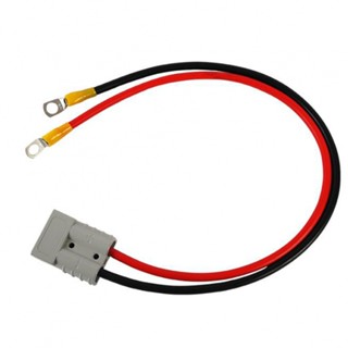 สายเคเบิลเชื่อมต่อแบตเตอรี่ 50A สําหรับ Anderson Plug Lead to Lug M8