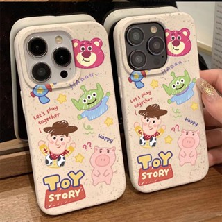 เคสโทรศัพท์มือถือนิ่ม กันกระแทก ลายหมีสตรอเบอร์รี่ เรียบง่าย สําหรับ Apple Iphone 13 max 12 1114pro 7ins 8p UKDX