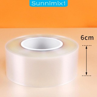 [Sunnimix1] ม้วนขอบเค้ก มูส เค้ก ช็อคโกแลต ขนมหวาน แบบใส สําหรับห้องครัว