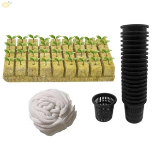 【VARSTR】36 Pieces Of Cubes 58 Sets Aquaponic Growing Black For Vertical Garden