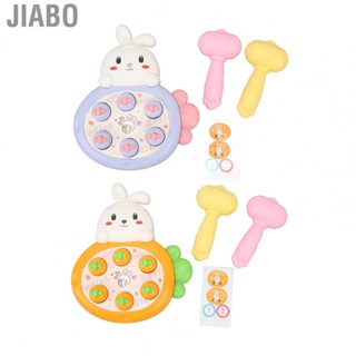 Jiabo Mole Hammering Toy  Cartoon Bunny Carrot Kids Pounding for Education