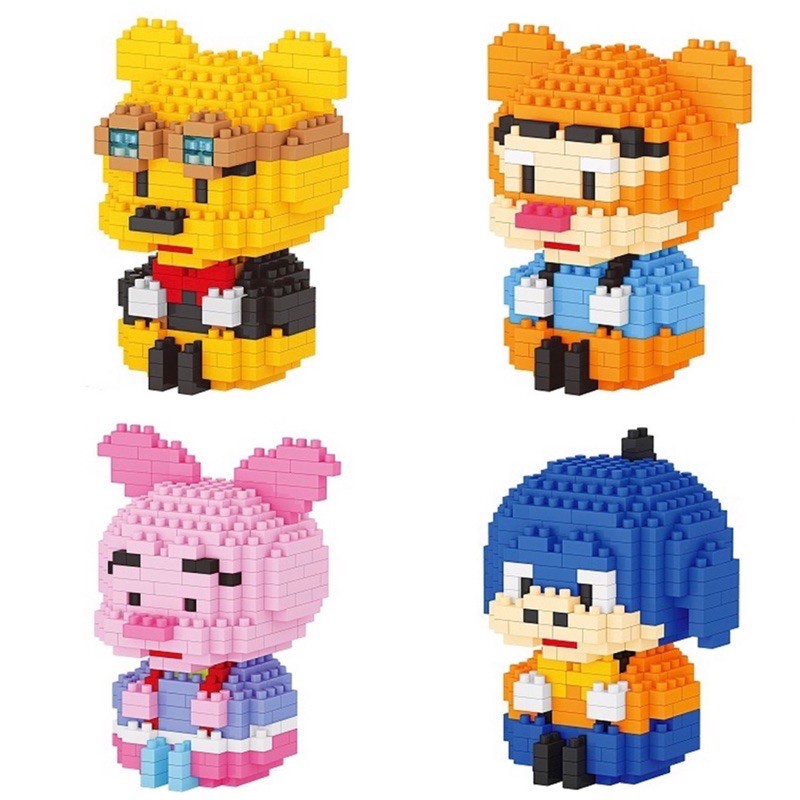 M L เลโก้นาโน นาโน ดิสนีย์ วินนี่ เดอะ พูห์ พู หมีพู  วินนี่ เดอะ พูห์ พิกเล็ต ทิกเกอร์ อียอร์