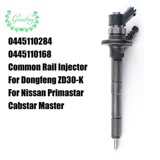 1 ชิ้น 0445110284 หัวฉีดน้ํามันเชื้อเพลิงดีเซล สําหรับ Nissan Primastar Cabstar Master Dongfeng ZD30-K