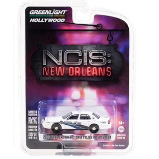 Greenlight 1/64 Hollywood Series 39 NCIS New Orleans 2006 Ford Crown Victoria Police Interceptor 44990-E