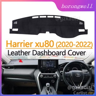 ฝาครอบแดชบอร์ดหนัง ด้านขวา คุณภาพดี สําหรับ Harrier xu80 (2020-2022) toyota Harrier xu80