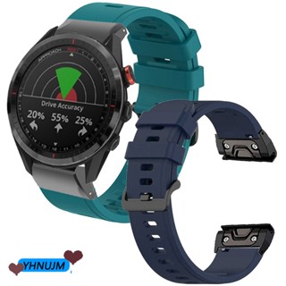 สําหรับ Garmin Approach S62 สายนาฬิกาข้อมือสมาร์ทวอทช์ ซิลิโคนนิ่ม สายนาฬิกาสมาร์ทวอทช์ กันน้ํา