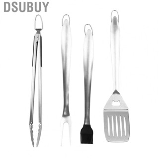 Dsubuy Stainless Steel Grilling Kit BBQ Grill Tools  Scalding for Camping