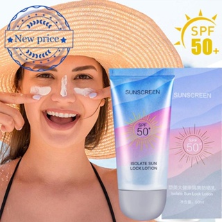 ครีมกันแดด SPF50+ กันน้ํา ให้ความชุ่มชื้น ป้องกันรังสียูวี ติดทนนาน 60 กรัม สําหรับ K8U8