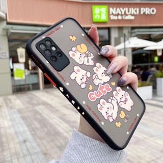 เคสโทรศัพท์มือถือ ซิลิโคนนิ่ม กันกระแทก ลายการ์ตูนกระต่ายน่ารัก สําหรับ Infinix Note 8i X683