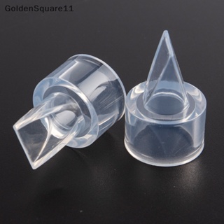 Goldensquare อะไหล่ปั๊มนมซิลิโคน วาล์วปากเป็ด สีพื้น สําหรับให้นมเด็ก 2 ชิ้น