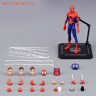 Trtu โมเดลตุ๊กตาฟิกเกอร์ Spider-Verse Action SV Parallel Universe Fat Peter Parker Spider Man ของเล่นสําหรับเด็ก