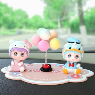 Cute Planet Shaking Head Ornament Vehicle Center Console Decoration Creative Cute Car Decoration Car Interior Decoration New avgc