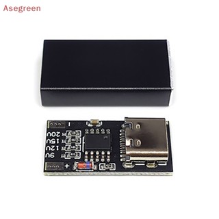 [Asegreen] บอร์ดโมดูลดีคอย PD QC LDE 9V-20V PD PD 2 3.0 DC USB Type-C QC4 คุณภาพสูง