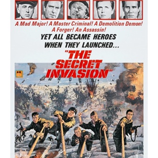 หนัง Bluray ออก ใหม่ The Secret Invasion (1964) (เสียง Eng | ซับ Eng/ไทย) Blu-ray บลูเรย์ หนังใหม่