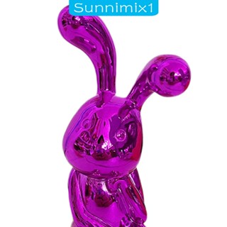 [Sunnimix1] ฟิกเกอร์รูปปั้นกระต่ายนั่ง สไตล์นอร์ดิก สําหรับตกแต่งบ้าน